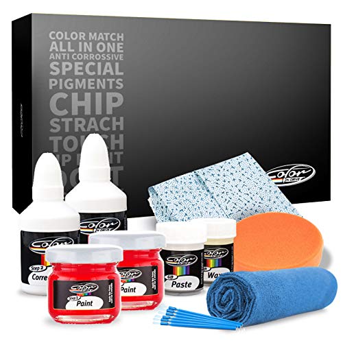 Color N Drive for Jaguar Automotive Touch Up Paint | JFJ / JBC715 - Solent Blue Met | Paint Scratch Repair, Exact Match Guarantee - Pro