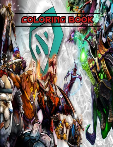 COLORING BOOK: best color pages for gamers and the lovers of this game , with clear and large images for all the ages girls and boys , men and women, ... nice idea for a gift for all the holidays