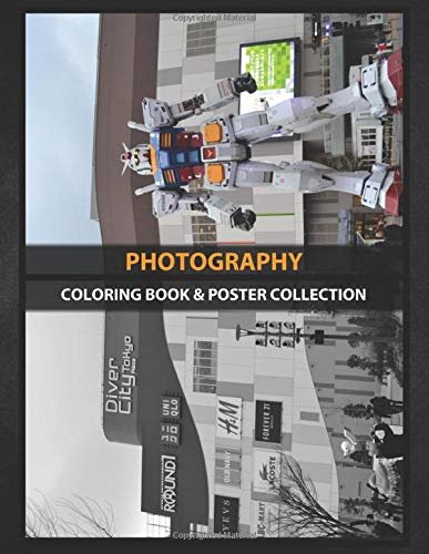Coloring Book & Poster Collection: Photography Real Life Size Of Gundam At Divercity Tokyo Japan Anime & Manga