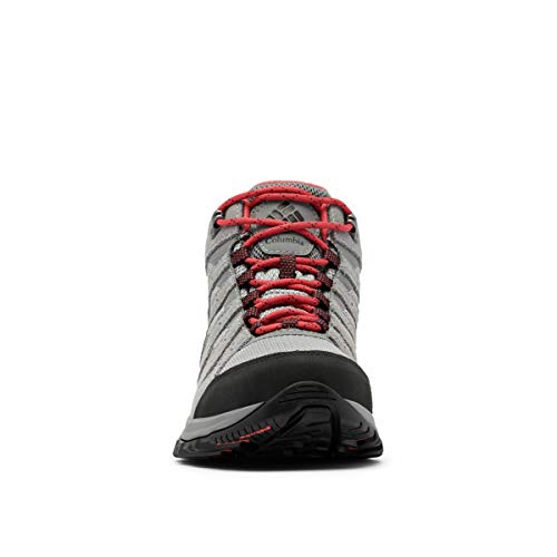 Columbia Redmond Iii Mid Waterproof Zapatillas para caminar para Mujer, Gris (Steam, Red Coral), 38 EU
