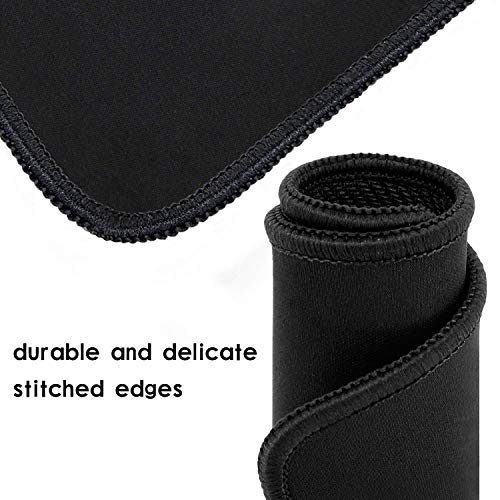 Comfortable Mouse Pad 32x25 cm,Azul oscuro, Sol geométrico en el espacio con órbitas planetarias y estrellas Astron,Base de Goma Antideslizante Wipe Washable para Gamers Ordenador, PC y Laptop32x25 cm