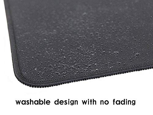 Comfortable Mouse Pad 32x25 cm,Bear, Hipster Polar Bear con Fair Isle Style Sweater sentado sobre hielo Christmas S,Base de Goma Antideslizante Wipe Washable para Gamers Ordenador, PC y Laptop32x25 cm