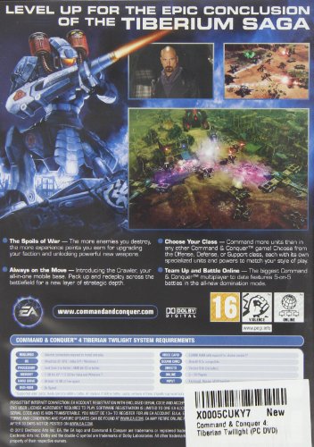 Command & Conquer 4: Tiberian Twilight (PC DVD) [Importación inglesa]