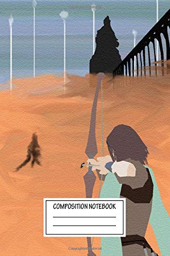 Composition Notebook: Landscapes Shadow Of The Colossus Video Game Posters Wide Ruled Note Book, Diary, Planner, Journal for Writing
