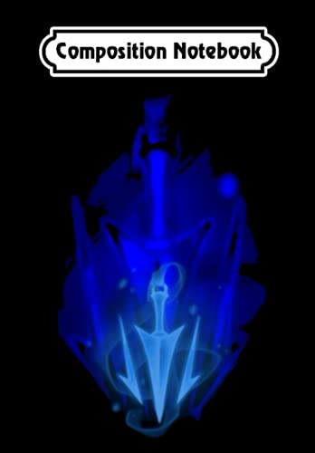 Composition Notebook: league of legends lethal tempo rune design for lol, Journal 6 x 9, 100 Page Blank Lined Paperback Journal/Notebook