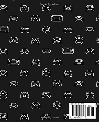 Composition Notebook: Video Game Notebook Journal For Kids, Teens, And Adults, Gamer Blank Lined Book