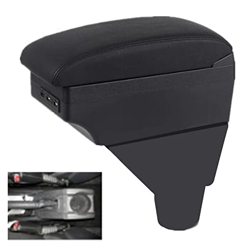 Consola Central Coche Caja Reposabrazos Caja De Almacenamiento De Reposabrazos Contenido De La Tienda Central Para Opel Para Meriva Caja De Reposabrazos Interfaz USB Con Cenicero Portavasos Coche Apoy