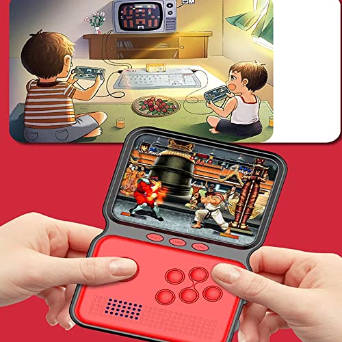 Consola de Juegos Retro VideoConsola inalámbrica Arcade Portatil 400 Videojuegos para Adultos y niños (Negro)