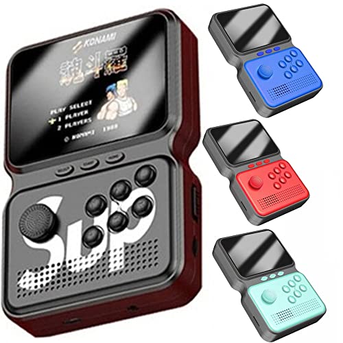 Consola de Juegos Retro VideoConsola inalámbrica Arcade Portatil 400 Videojuegos para Adultos y niños (Negro)