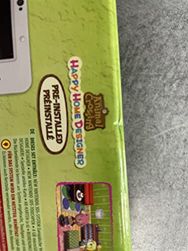 Console New Nintendo 3DS + Animal Crossing: Happy Home Designer Préinstallé [Importación Francesa]