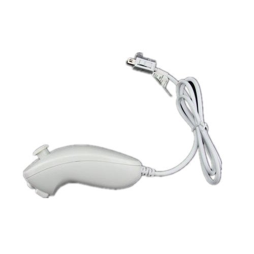 Construido en Motion Remote Plus + Nunchuck Controller Inside para Wii Blanca