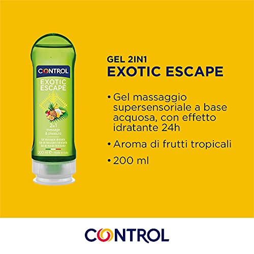 Control Exotic Escape Gel de Masaje Corporal - 200 ml
