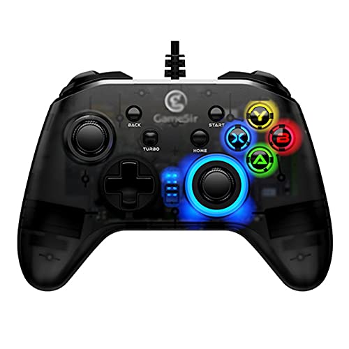 Controlador de Interruptor inalámbrico, Versión de PC de computadora Gamepad, Adaptador USB de Plataforma Completa, TV GTA5 Yuanshen Steam Switch (Color : Black, Size : 15.2 * 10.7 * 6.1cm)