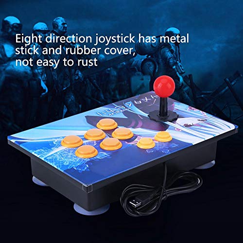Controlador de juegos, Joystick USB Stick Botones Controlador Dispositivo de control Arcade Games Machine para PC Computer Arcade Game