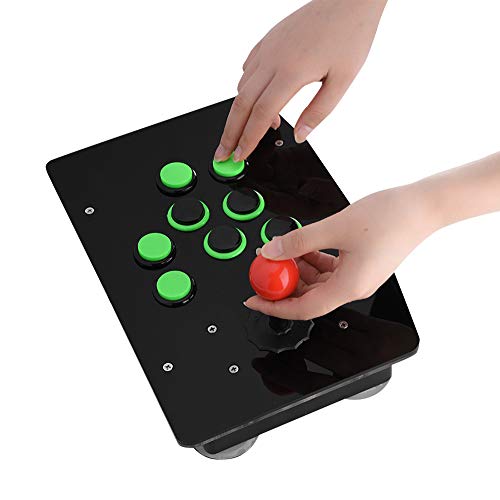 Controlador de Juegos USB Fightstick Arcade Fight Stick Joystick Soporte 2 Jugadores Juegos para PC Juegos de Computadora