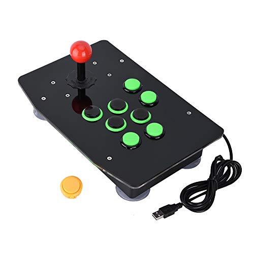 Controlador de Juegos USB Fightstick Arcade Fight Stick Joystick Soporte 2 Jugadores Juegos para PC Juegos de Computadora