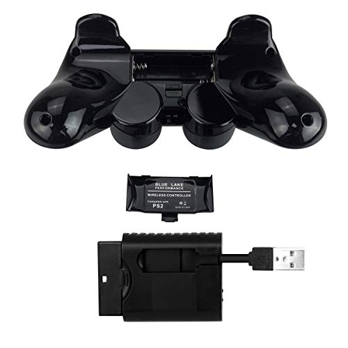 Controlador inalámbrico de Doble Choque Compatible con PS1/PS2/PC/Raspberry pi