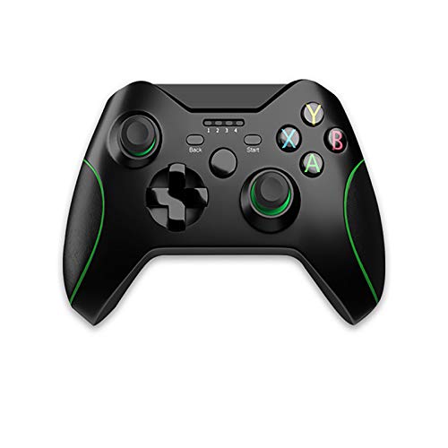 Controlador inalámbrico para Xbox One con receptor, controlador de juegos inalámbrico de 2.4GHZ compatible con Xbox One S / X / Elite PS3 Windows 7/8/10 Android Phone, con vibración dual incorporada