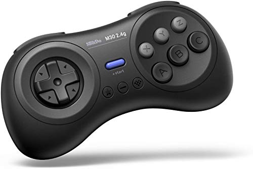 Controlador inalámbrico WeChip M30 2.4Ghz para SEGA Genesis Mini y Mega Drive Mini, Nintendo Switch