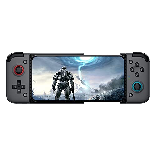 Controlador móvil Bluetooth GameSir X2, controlador de juego para Android e iOS, carga del mango del controlador inalámbrico Xbox Game Pass, xCloud, Stadia, Vortex (Bluetooth 2021)