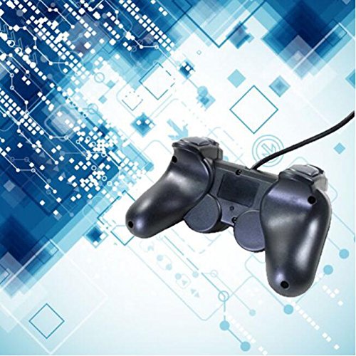 Controlador PS2 para PS2 Playstation 2 con vibración de choque con cable