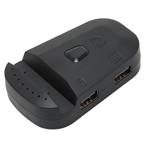 Conversor de Teclado Y Mouse, Conversor de Bluetooth 5.0, Teléfono, Trono para Juegos, con Cable, Artefacto para Comer Pollo, Compatible con Teléfonos Móviles o Tabletas con Android 5.0