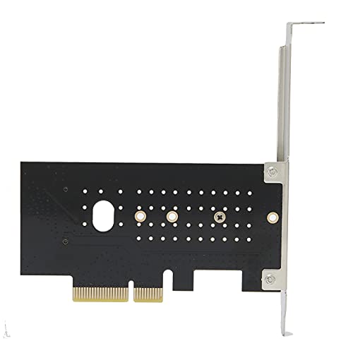 Convertidor M.2 a PCIe, Tarjeta Adaptadora SSD PCI-E 3.0 X4 a M.2 Disco Duro NGFF Expansión del Controlador de Host Universal para Windows 8/10 / Linux, Etc.