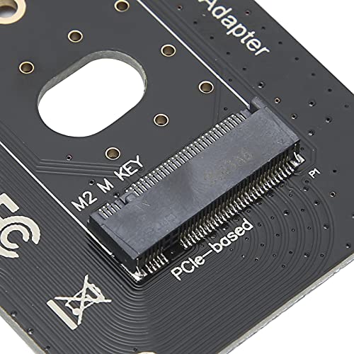 Convertidor M.2 a PCIe, Tarjeta Adaptadora SSD PCI-E 3.0 X4 a M.2 Disco Duro NGFF Expansión del Controlador de Host Universal para Windows 8/10 / Linux, Etc.