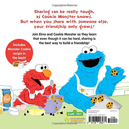 Cookies for Elmo: A Little Book about the Big Power of Sharing (Sesame Street)