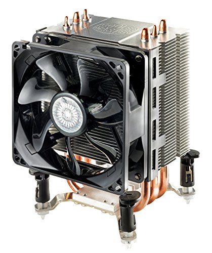 Cooler Master Disipador Cooler Master Hyper TX3i Sistema de Enfriamiento CPU, Compacto y Eficiente, 3 Tubos de Calor de Contacto Directo, Ventilador PWM de 92 mm