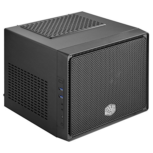 Cooler Master Elite 110 Caja para computadora, Mini-ITX, USB 3.0, Panel lateral de malla, RC-110-KKN2