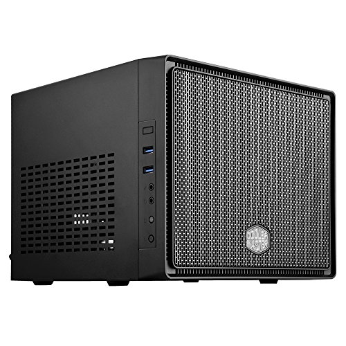 Cooler Master Elite 110 Caja para computadora, Mini-ITX, USB 3.0, Panel lateral de malla, RC-110-KKN2