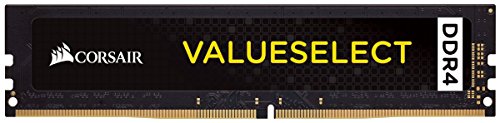 Corsair CMV8GX4M1A2400C16 Value Select 8 GB (1 x 8 GB) DDR4 2400 MHz C16 Módulo de memoria del portátil, Negro