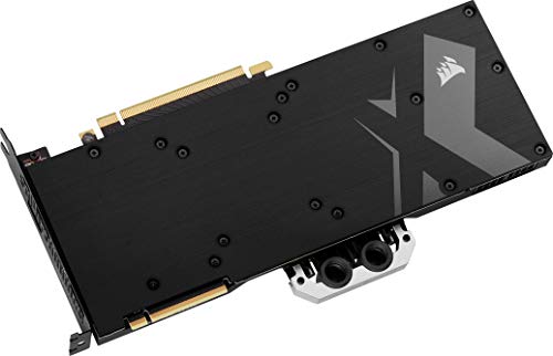 Corsair Hydro X XG7 RGB 20-SERIES, Bloque de Refrigeración Líquida para Gpu para Nvidia Geforce Rtx 2080 FE Gpu Water BlockNVIDIA GeForce RTX, 2080 FE