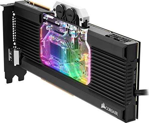 Corsair Hydro X XG7 RGB 20-SERIES, Bloque de Refrigeración Líquida para Gpu para Nvidia Geforce Rtx 2080 FE Gpu Water BlockNVIDIA GeForce RTX, 2080 FE