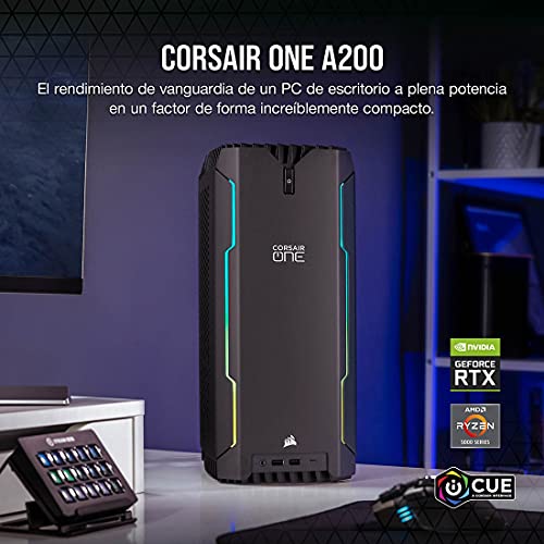 Corsair ONE PRO a200 PC Compacto - AMD Ryzen 9 5950X CPU - Grafica NVIDIA GeForce RTX 3080 - 64GB memoria CORSAIR VENGEANCE LPX DDR4