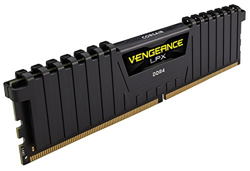 Corsair VENGEANCE LPX 16GB, 2x8GB, DDR4 3200MHz C16 Módulos de Memoria de Alto Rendimiento, Negro