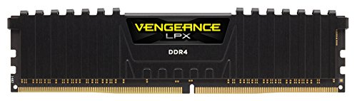 Corsair VENGEANCE LPX 16GB, 2x8GB, DDR4 3200MHz C16 Módulos de Memoria de Alto Rendimiento, Negro