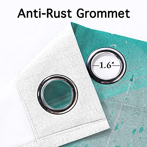 Cortinas opacas con diseño de Astronaut No Mans Sky Key, adorables y viables, mantienen calientes cortinas para dormitorio de 84 x 54 pulgadas