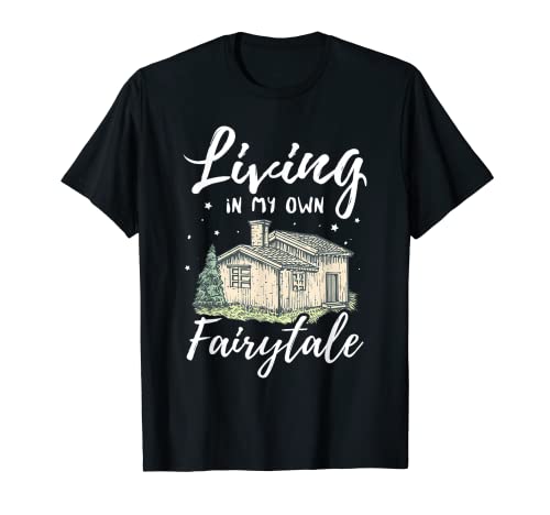 Cottagecore Aesthetic Living In My Own Fairytale Cottage Camiseta
