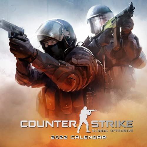 Counter-Strike Global Offensive: OFFICIAL 2022 Calendar - Video Game calendar 2022 - Counter-Strike -18 monthly 2022-2023 Calendar - Planner Gifts ... games Kalendar Calendario Calendrier)