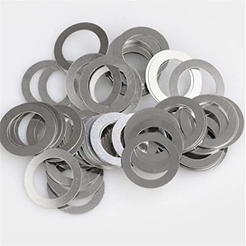 Cqinju-Arandela Plana 100 unids de Acero Inoxidable Lavadora Plana Junta Ultrathin de la Junta Ultrafina M6 M7 M8 Grosor 0.1 0.2 0.3 0.5 1mm, Durabilidad Duradera (Inner Diameter : 8x11x0.2 100PCS)