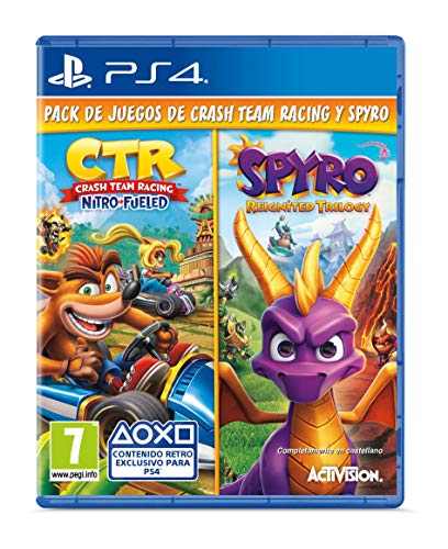 Crash Team Racing Nitro Fueled + Spyro Reignited Trilogy bundle (Edición Exclusiva Amazon)