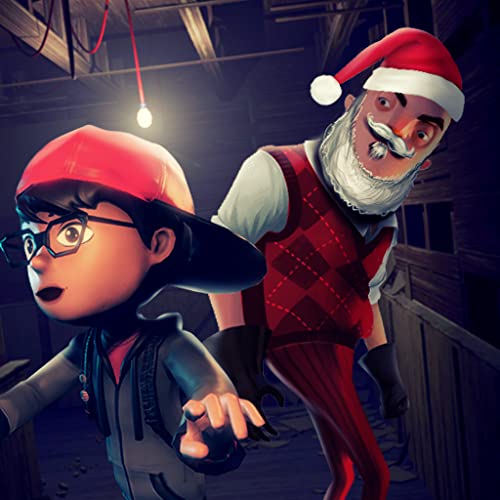 Crazy Five Nights Santa Claus Neighbor House: Child Escape Spooky Game 2020