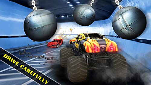 Crazy Speed Bumps Car Crashing Simulator - Beam NG