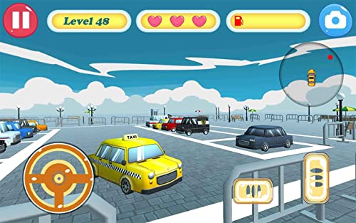 Crazy Toon City Taxi Drive Real GT Legends Car 3D