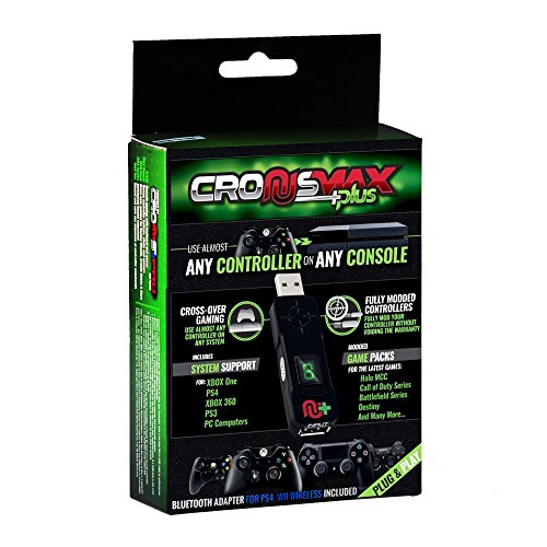 CronusMax Plus - Adaptador de videojuegos para PS4/PS3/Xbox One/Xbox 360/PC