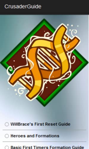 Crusader Guide