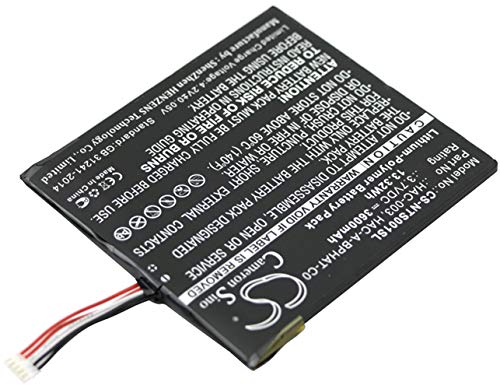 CS-NTS001SL Batería 3600mAh Compatible con [Nintendo] HAC-S-JP/EU-C0, Switch HAC-001 sustituye HAC-003, para HAC-A-BPHAT-C0