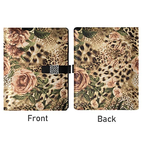 Cuaderno A5 – Rama de pavo real de flores de ciruela, hojas sueltas con 6 anillas, bloc de notas rellenables para agenda, agenda, sorteo, viajero de negocios